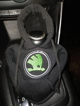 Чехол кофта Худи аксессуар на КПП Car Hoodie шкода Skoda черный