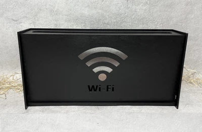 Настенная коробка Arty Craft для роутера Wi-Fi 40х20х8 см Черная