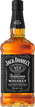 Теннессі Віскі Jack Daniel's Old No.7 1 л 40% (5099873045367_5099873090442_082184090442M_3099873045369)