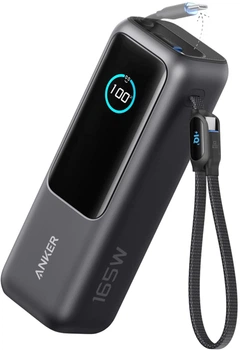 УМБ Anker Zolo 25000mAh 165W Grey (A1695H11)