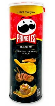 Чипсы Pringles со вкусом стейка и фуа-гры 80 г