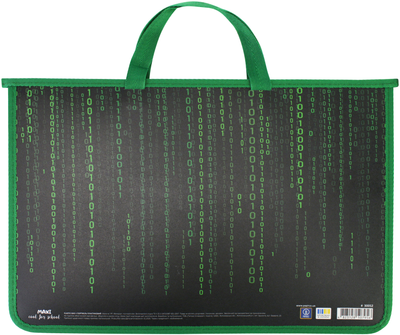Портфель пластиковий Maxi А4 на блискавці (MX30052)