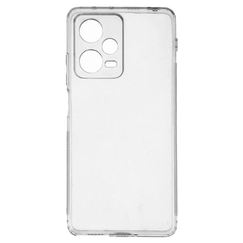 Силіконовий чохол з закритим модулем для Xiaomi Redmi Note 12 Pro+ 5G (Прозорий)