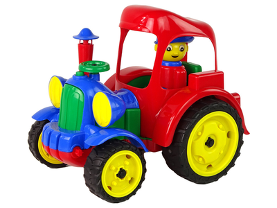Великий трактор LEAN Toys з фігуркою Ферма (5900992001748)