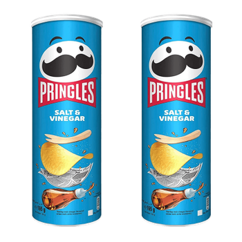 Набор Чипсы 2шт Pringles Salt & Vinegar 165g