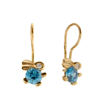 Серьги детские Diamant С2800-02 (540755)