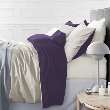 Комплект постільної білизни MirSon Сатин Premium Dulness 0001+0240 2х160х220 см (2200001718609)