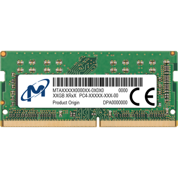 Оперативна пам'ять Micron SODIMM DDR4 16Gb 3200MHz PC4-25600 (MTA8ATF2G64HZ-3G2E2)
