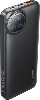УМБ ESSAGER Heteromypil 10000mAh 22.5W Digital Display PD/QC3.0 Black (EDY1W-YT01-Z)