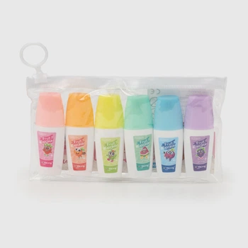 Набор текстовых маркеров Yalong Fruits YL225009 6 шт. Разноцветный (6941920403318)(SC) shop (6941920403318)