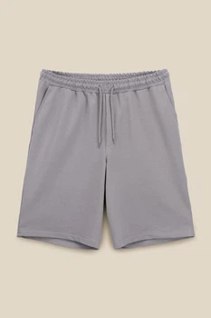 Шорты трикотажные однотонные мужские LAWA MBC02378 L Графитовый shop (2000999176517)