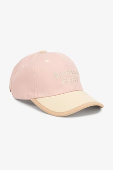 Бейсболка з принтом для дівчинки 38302-5 54 Пудровий shop (2000990965516)