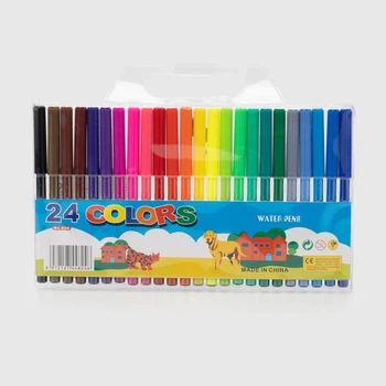 Фломастеры MDJJ10233 24 цвета на водной основе Разноцветный (6972127448246)(SC) shop (6972127448246)