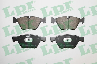 Гальмівні колодки, дискове гальмо (набір) LPR 05P1512 BMW 3 Series, 1 Series, X1 34116769099, 34116771868, 34116799166