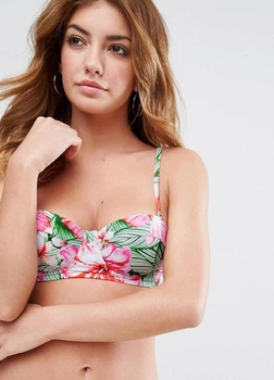 Лиф для купальника женский Asos зеленый, размер 65A (STK003120-1-18)