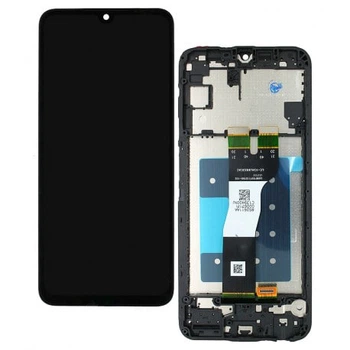 Модуль (дисплей+сенсор) Samsung A057/A05S Black с рамкой