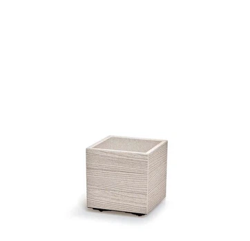 Горшок для цветов на роликах Prosperplast Madera Square ECO 30 см. Белый