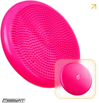 Балансировочная массажная подушка EasyFit EF-1840-P Розовая (56002391)