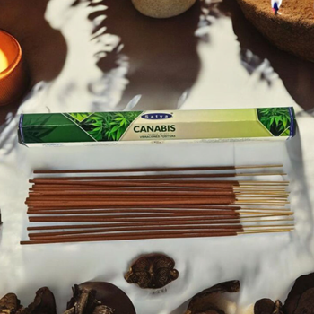 Cannabis (Конопля) (Satya) пилкові пахощі 1 упаковка 03845