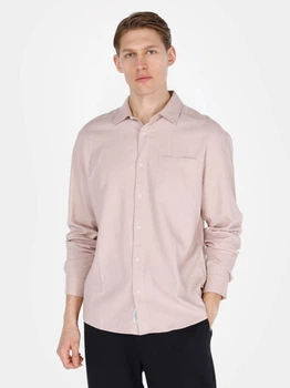 Сорочка оверсайз чоловіча Colin's CL1074490PLI M Light Pink (8684112722900)