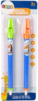 Zestaw fetów dla dzieci Lean Toys Zwierzątka Niebieski 2 szt 10971 (5905515350150)