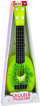 Ukulele dla dzieci Lean Toy Kiwi na 4 struny Zielony 18247 (5905991015741)