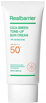 Krem przeciwsłoneczny z efektem tonującym Real Barrier SPF 50+ PA++++ 50 ml (8809911692494)