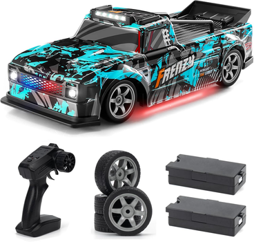 Радиоуправляемая дрифт-машина SJY S923 1:16 4WD RC дрифт автомобиль с LED и двумя аккумуляторами