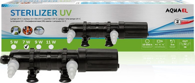 Стерилізатор для акваріума AquaEl UV PS 7W 2.0 (5905546338776)