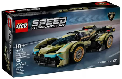 Zestaw klockow LEGO Speed Champions Luksusowe Lamborghini Lambo V12 Vision GT 230 elementow (76923) (955555909377812) - Outlet