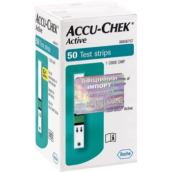 Тест-смужки Accu-Chek Activ (Акку-Чек Актив), 50 шт.