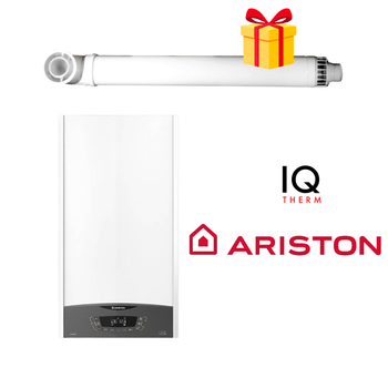 Двухконтурный конденсационный газовый котел Ariston CLAS ONE 24 (3301021) + комплект дымохода