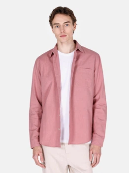 Сорочка бавовняна чоловіча Colin's CL1073762DUP S Dusty Pink (8684112596945)