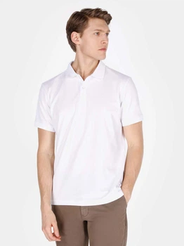 Поло довге чоловіче Colin's CL1073960WHT L White (8684112667225)