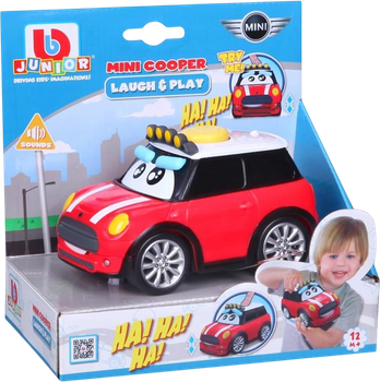 Auto Bburago Junior Mini Cooper czerwone (4893998812054)