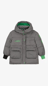 Куртка для девочки Dinomin 808 110 см Черно-белый shop (2000999150265)