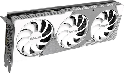 Відеокарта Inno3D GeForce RTX 5070 Ti 16GB GDDR7 256-bit 2482MHz 28Gbps X3 OC White (N507T3-16D7X-176068W)