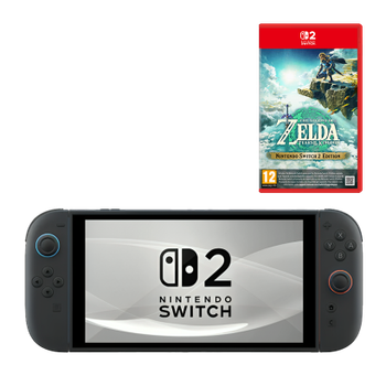 Набір Консоль Nintendo Switch 2 256GB Black + Гра The Legend of Zelda: Tears of the Kingdom Російська Озвучка