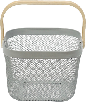 Корзина для хранения с ручками Fabrika Molly Grey (FK0213)
