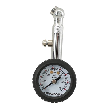 Манометр шинный 0-60 psi (4 bar) AIRKRAFT TPGA0060-S