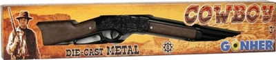 Karabin Gonher Strzelba Kowbojska Metalowa 8 naboi (8410982009908)