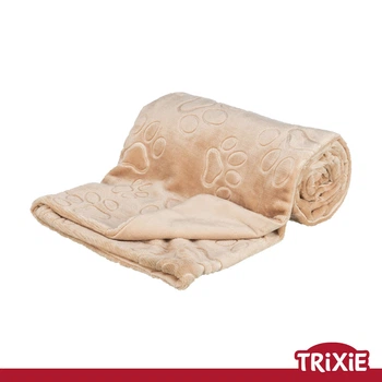 Одеяло для животных Trixie "Barry" (мягкий плюш), 70х50,беж (TX-376000) 4011905622460