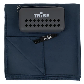 Рушник з мікрофібри Tribe Pocket Towel 40х80 см T-LC-0001-S, navy (185100) T-LC-0001-S-navy