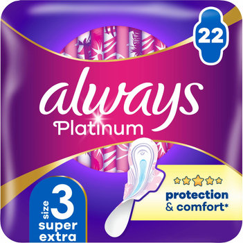 Гігієнічні прокладки Always Platinum Day&Night 22 шт (8001841913919)