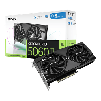 Відеокарта PNY GeForce RTX5060 Ti DUAL FAN OC 8G