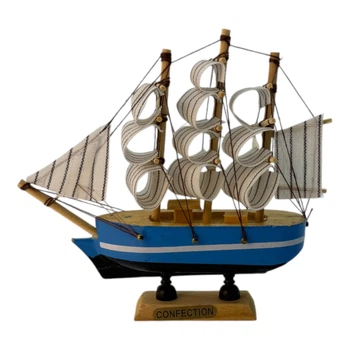 Макет парусника на подставке "Морская мечта" (14х12,5х3,3 см) 36135C