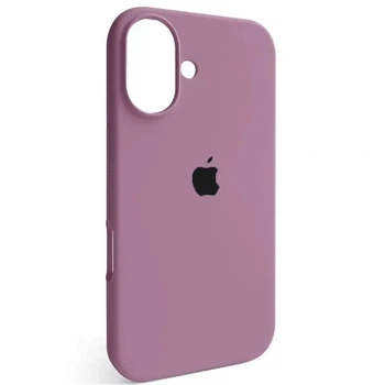 Чехол Fiji Silicone Case для Apple iPhone 16 бампер накладка Soft Touch с микрофиброй Lilac Pride