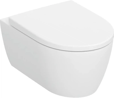 Унітаз підвісний Geberit iCon 503.046.JT.1 Rimless TurboFlush з сидінням Soft Close дюропласт