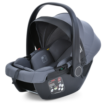 Автокресло-переноска бебикокон El Camino ME 1176 i-LINE Melange Gray 0+ (0-13 кг)