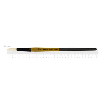 Пензель Rosa AMBER 2306R щетина кругла №10 д.р. (4823098533245)